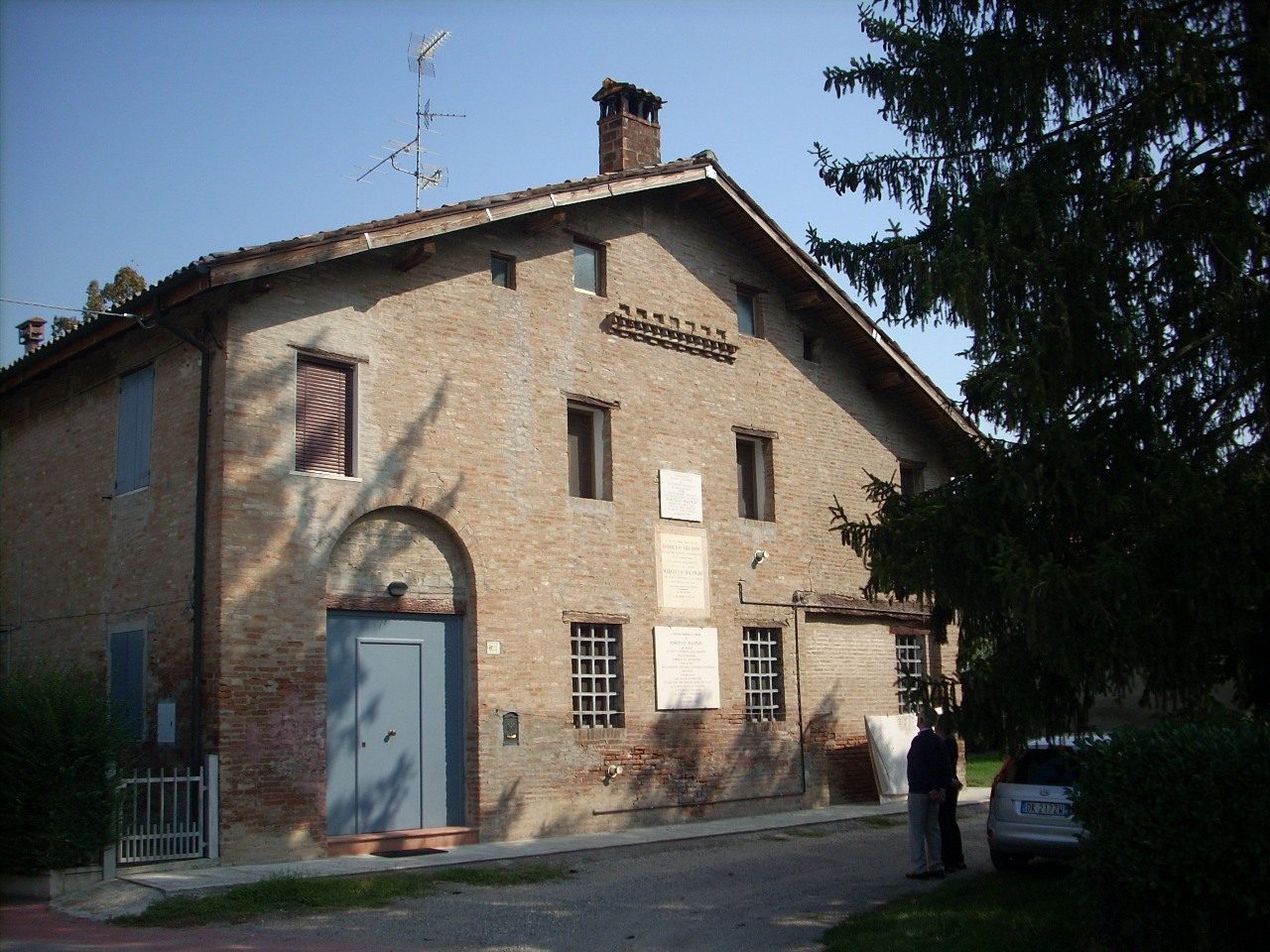 Marcello Malpighi's home, Crevalcore, Italy - 01.JPG